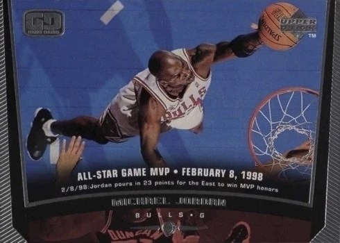 1998 Upper Deck #23 Michael Jordan Basketball Card