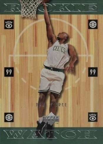 1998 Upper Deck #321 Paul Pierce Rookie Card