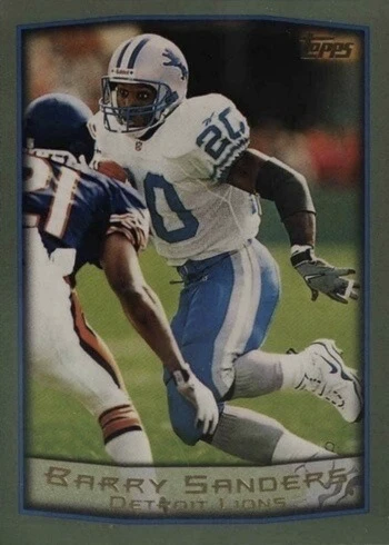 1999 Topps #200 Barry Sanders Football Card
