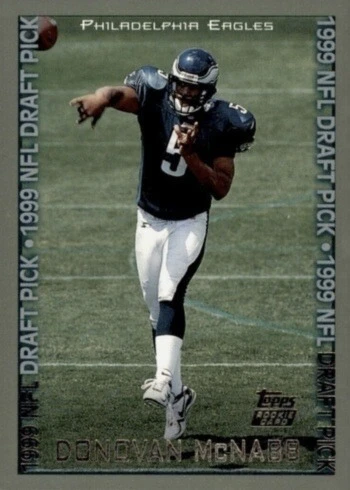1999 Topps #341 Donovan McNabb Rookie Card
