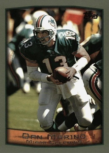 1999 Topps #60 Dan Marino Football Card