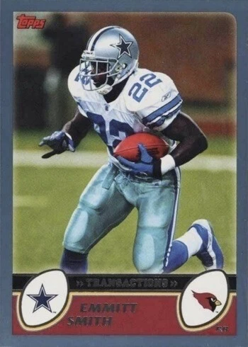2003 Topps #150 Emmitt Smith Football Card
