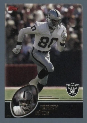2003 Topps #250 Jerry Rice Football Card