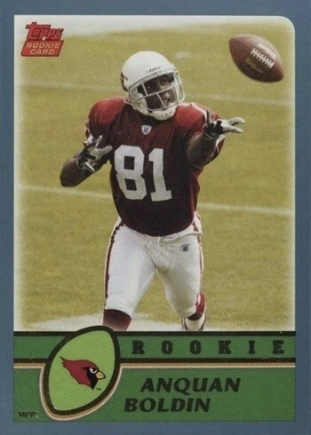 2003 Topps #348 Anquan Boldin Rookie Card