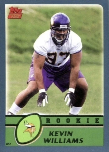 2003 Topps #359 Kevin Williams Rookie Card
