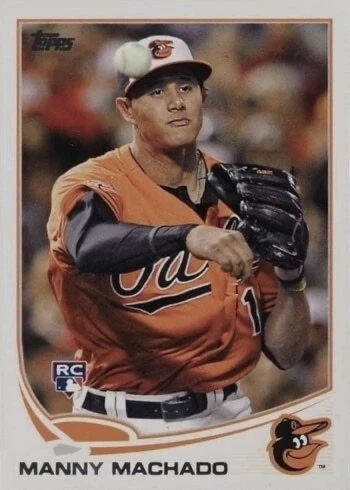 2013 Topps #270 Manny Machado Rookie Card