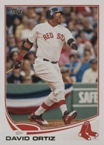 2013 Topps #595 David Ortiz Baseball Card