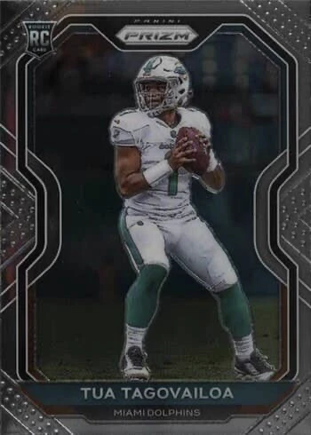 2020 Panini Prizm #339 Tua Tagovailoa Rookie Card
