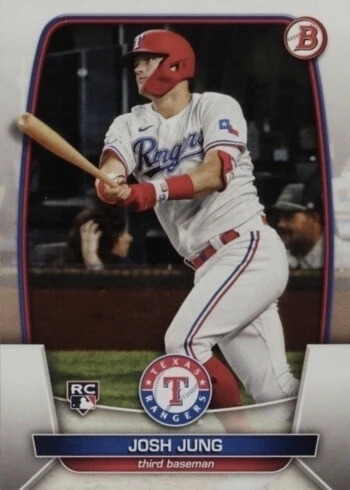 2023 Bowman #43 Josh Jung Rookie Card