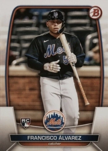 2023 Bowman #49 Francisco Alvarez Rookie Card
