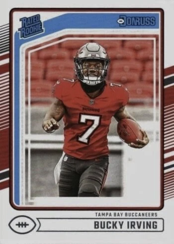 2024 Donruss #301 Bucky Irving Rookie Card