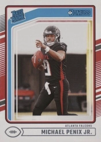 2024 Donruss #308 Michael Penix Jr. Rookie Card