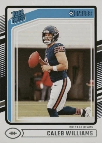 2024 Donruss #327 Caleb Williams Rookie Card