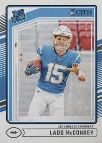2024 Donruss #328 Ladd McConkey Rookie Card