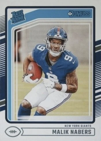 2024 Donruss #383 Malik Nabers Rookie Card