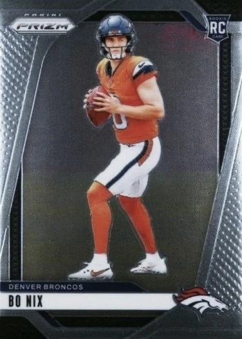 2024 Panini Prizm #309 Bo Nix Rookie Card