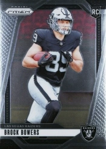 2024 Panini Prizm #315 Brock Bowers Rookie Card