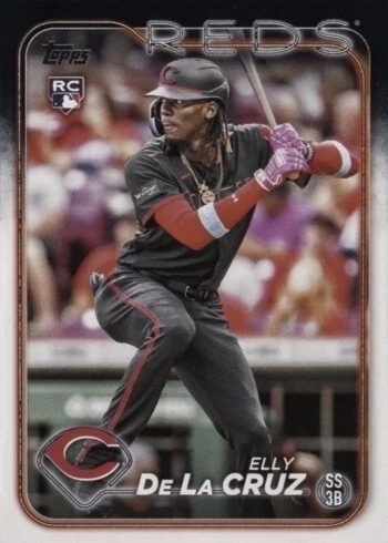 2024 Topps #141 Elly de La Cruz Rookie Card