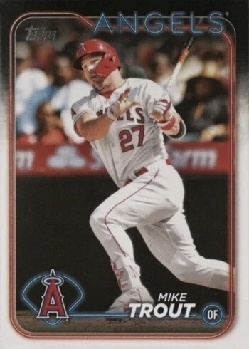 2024 Topps #27 Mike Trout Baseball Card