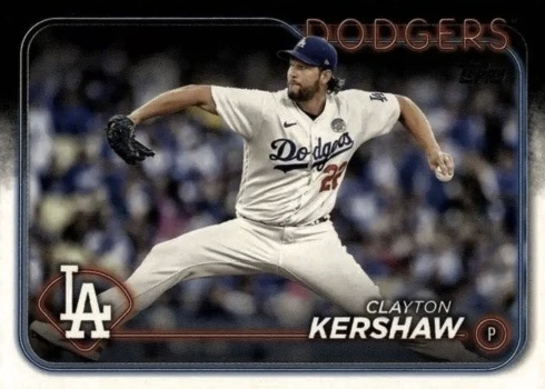 2024 Topps #351 Clayton Kershaw Baseball Card