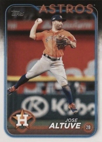 2024 Topps #700 Jose Altuve Baseball Card