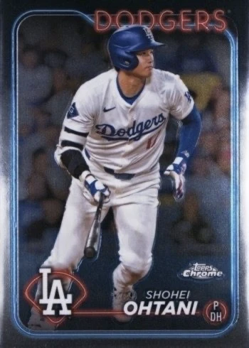 2024 Topps Chrome #1 Shohei Ohtani Baseball Card