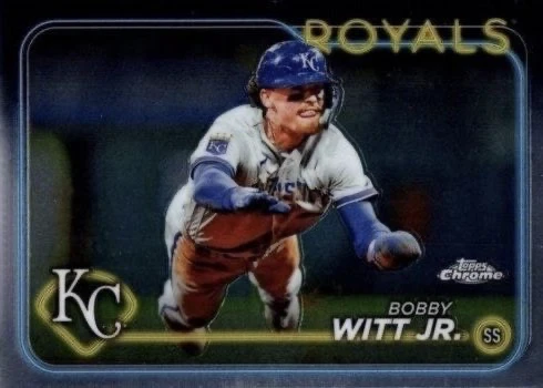 2024 Topps Chrome #120 Bobby Witt Jr. Baseball Card