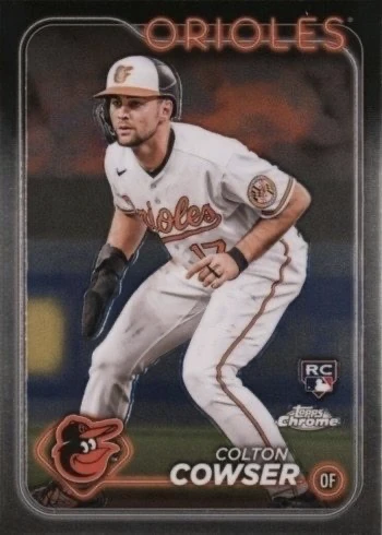 2024 Topps Chrome #278 Colton Cowser Rookie Card