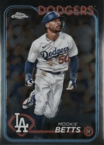 2024 Topps Chrome #296 Mookie Betts Baseball Card