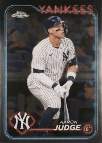 2024 Topps Chrome #50 Aaron Judge Baseball Card