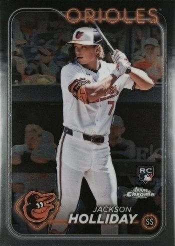 2024 Topps Chrome #88 Jackson Holliday Rookie Card