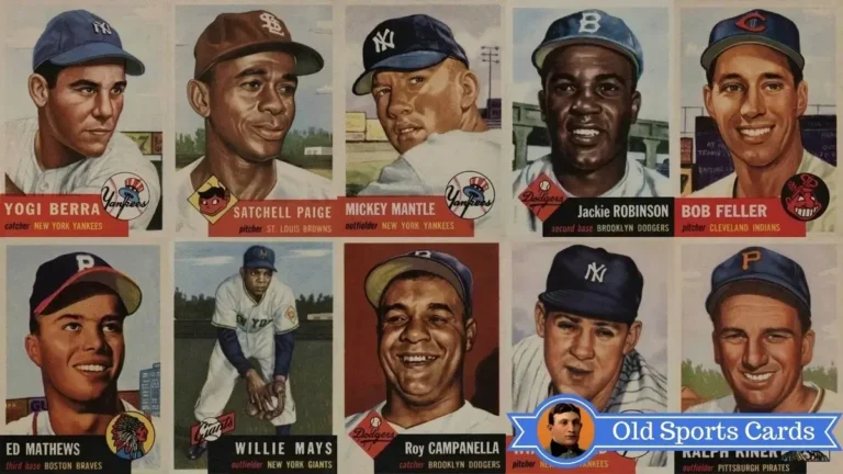 A collage of the most valuable cards from the 1953 Topps Baseball sports card set.A collage of the most valuable cards from the 1953 Topps Baseball sports card set.