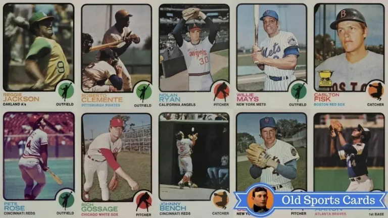 A collage of the most valuable cards from the 1973 Topps Baseball sports card set.A collage of the most valuable cards from the 1973 Topps Baseball sports card set.