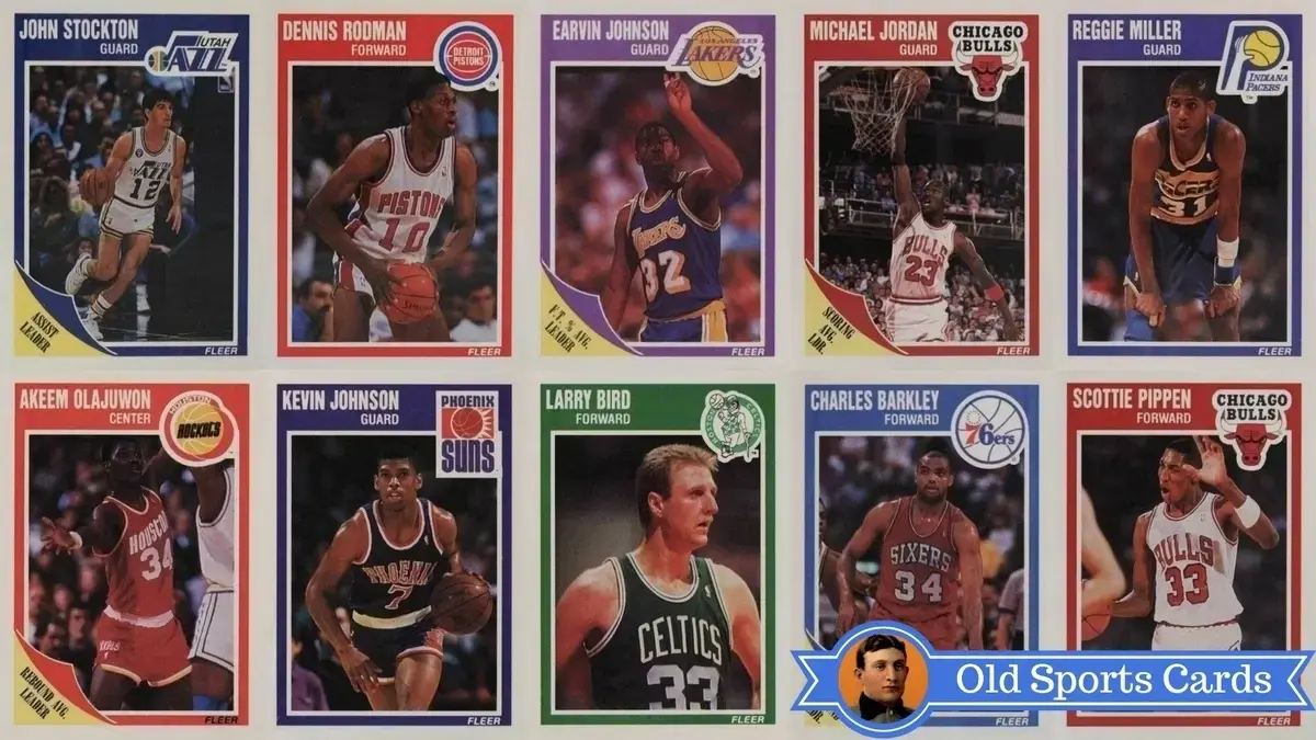 rare fleer basketball cards 25 Most Valuable 1989 1987 Fleer 1990 Fleer Basketball