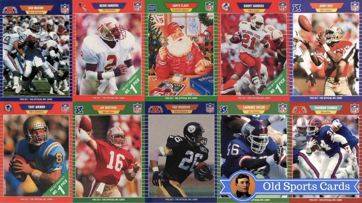 15 Most Valuable 1989 Pro Set Football Cards - Old Sports Cards