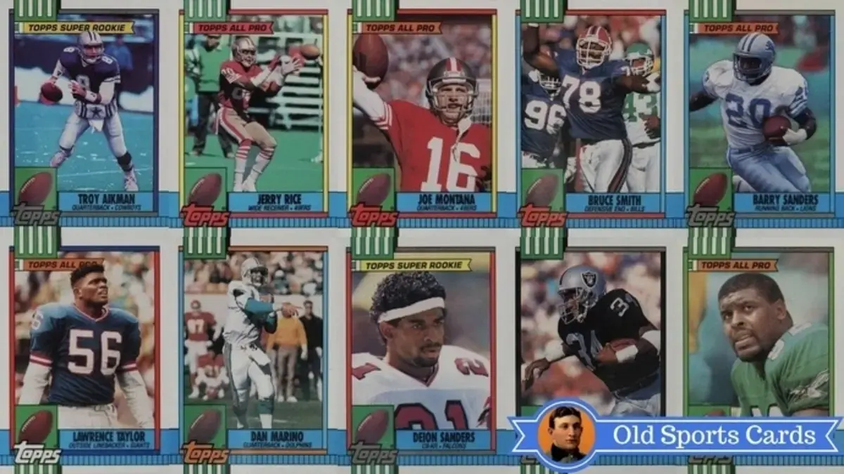 25 Most Valuable 1990 Topps Football Cards - Old Sports Cards