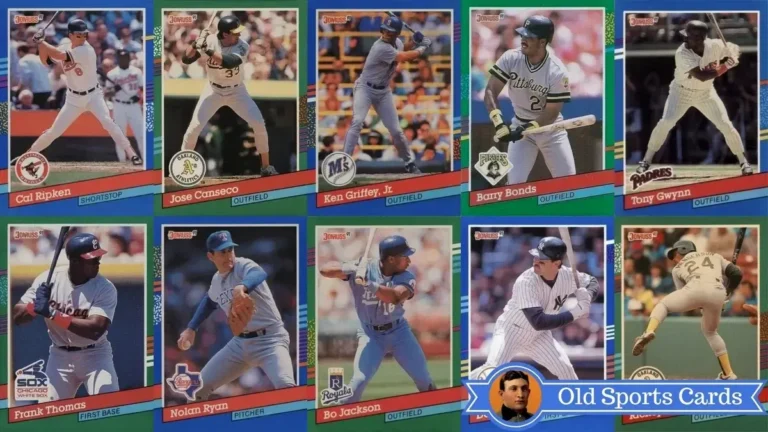 A collage of the most valuable cards from the 1991 Donruss Baseball sports card set.A collage of the most valuable cards from the 1991 Donruss Baseball sports card set.