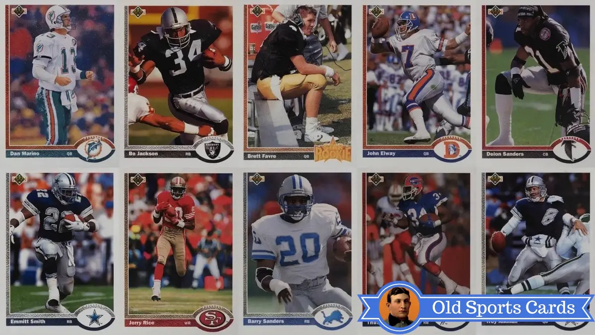 15 Most Valuable 1991 Upper Deck Football Cards - Old Sports Cards