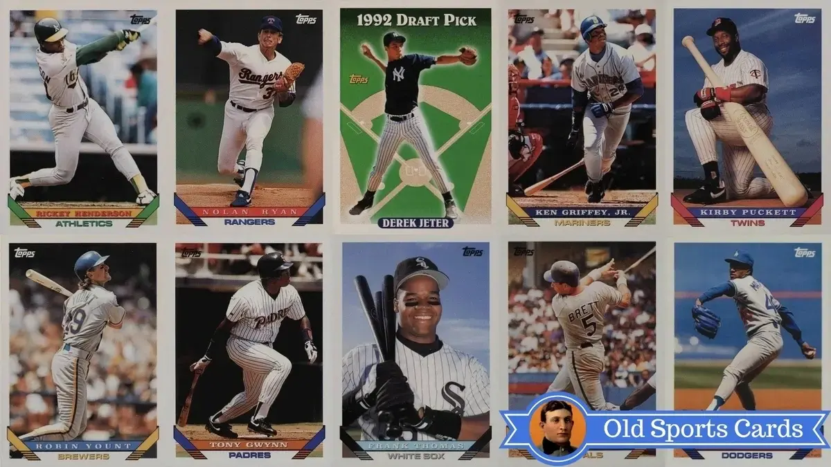 30 Most Valuable 1993 Topps Baseball Cards - Old Sports Cards
