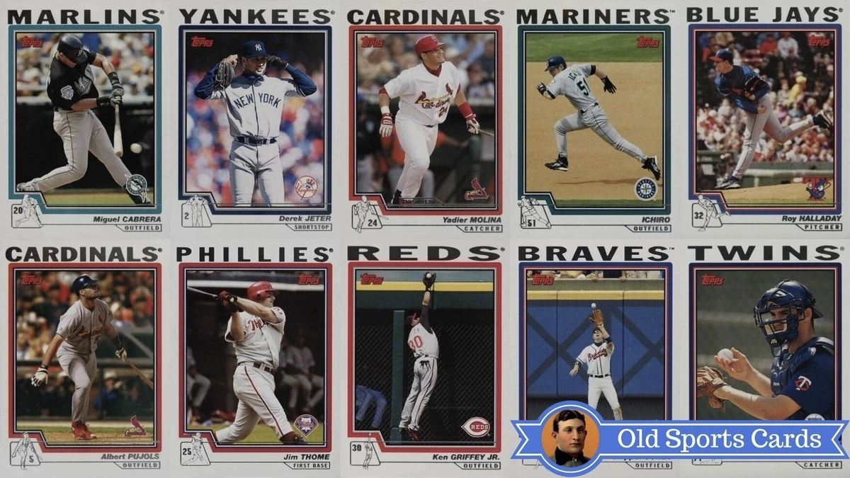 25 Most Valuable 2004 Topps Baseball Cards - Old Sports Cards