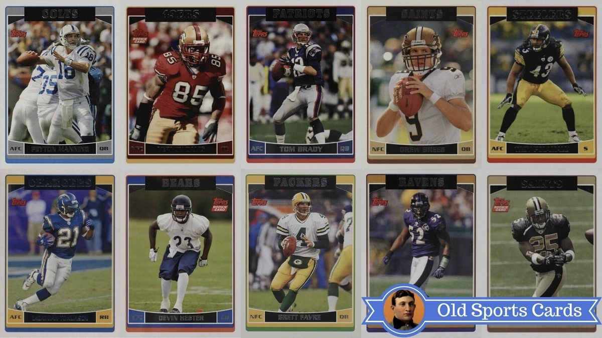15 Most Valuable 2006 Topps Football Cards - Old Sports Cards 15 Most Valuable 2006 Topps Football Cards - Old Sports Cards