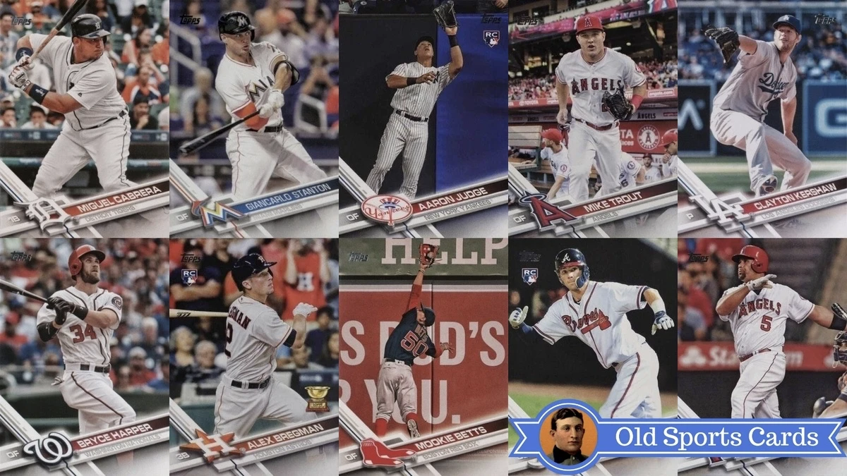 15 Most Valuable 2017 Topps Baseball Cards - Old Sports Cards