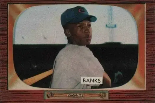 1955 Bowman #242 Ernie Banks Baseball Card