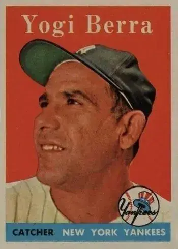 1958 Topps #370 Yogi Berra Baseball Card
