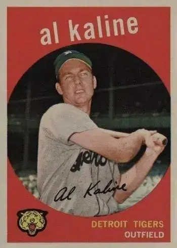 1959 Topps #360 Al Kaline Baseball Card