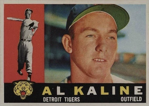 1960 Topps #50 Al Kaline Baseball Card