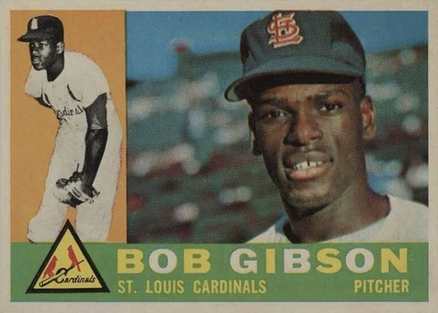 1960 Topps #73 Bob Gibson Baseball Card