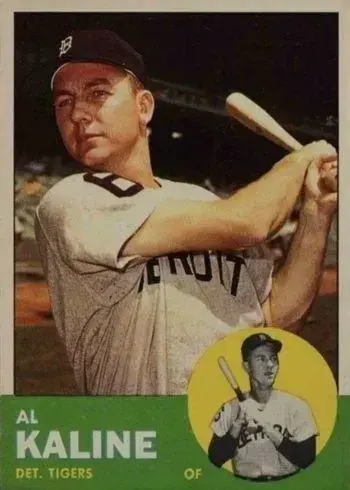 1963 Topps #25 Al Kaline Baseball Card