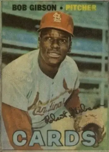 1967 Venezuela Topps #267 Bob Gibson Baseball Card