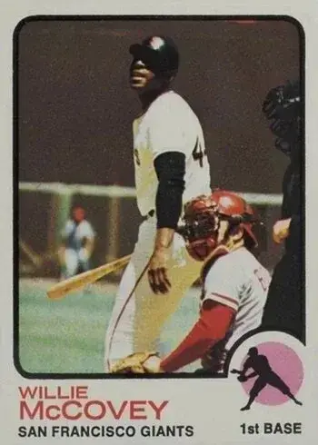 1973 Topps #410 Willie McCovey Baseball Card